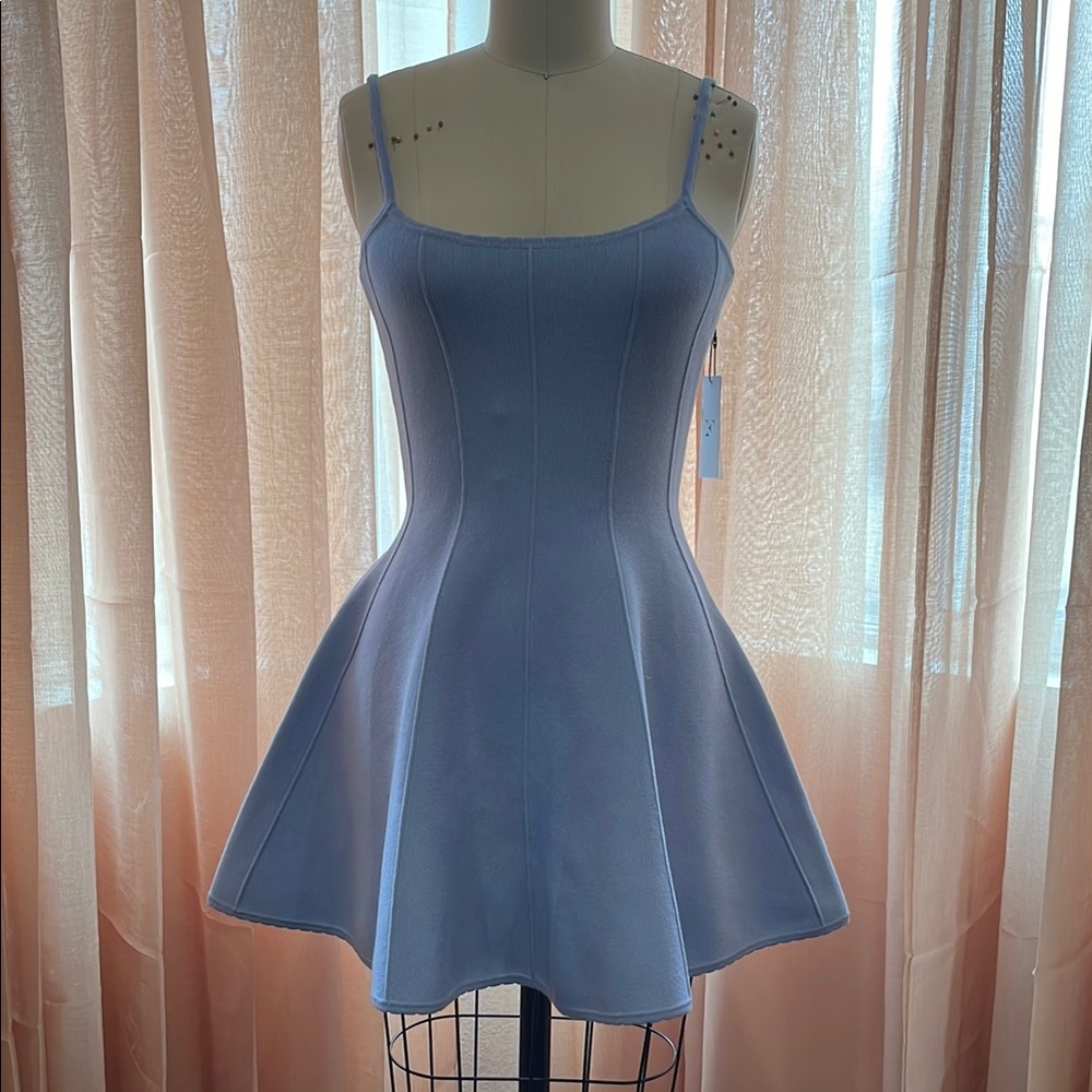 Fleur Du Mal Flared Corset Dress - NWT - S